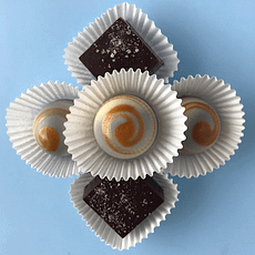 Caramel Macchiato & Chocolate Ganache with Sea Salt